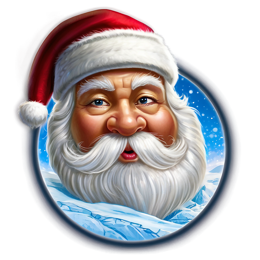 North Pole Santa Png 90