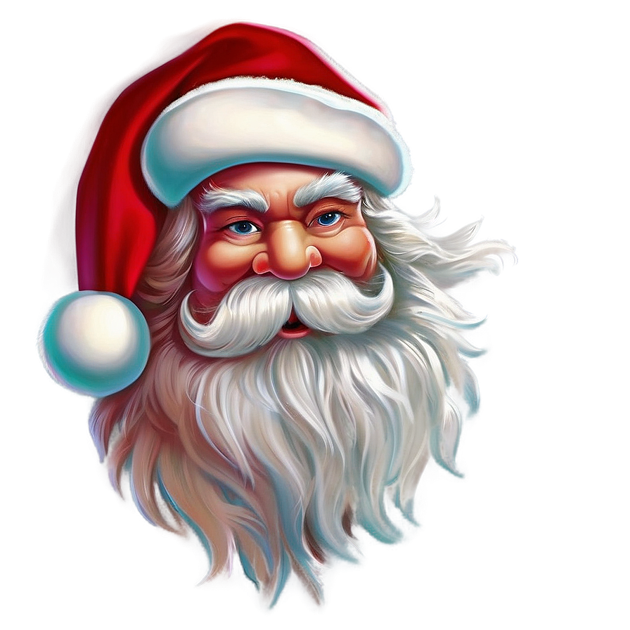 North Pole Santa Shadow Png Skk23