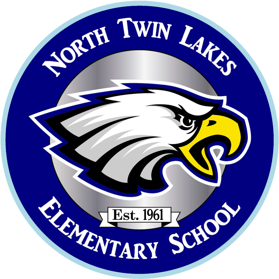 North Twin Lakes Elementary School Eagle Logo