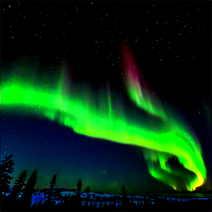 Northern Lights Aurora Display Png Ouq