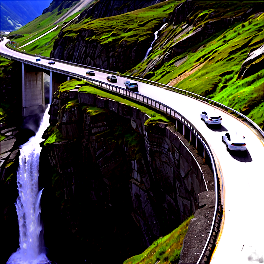 Norway Trollstigen Road Png 90