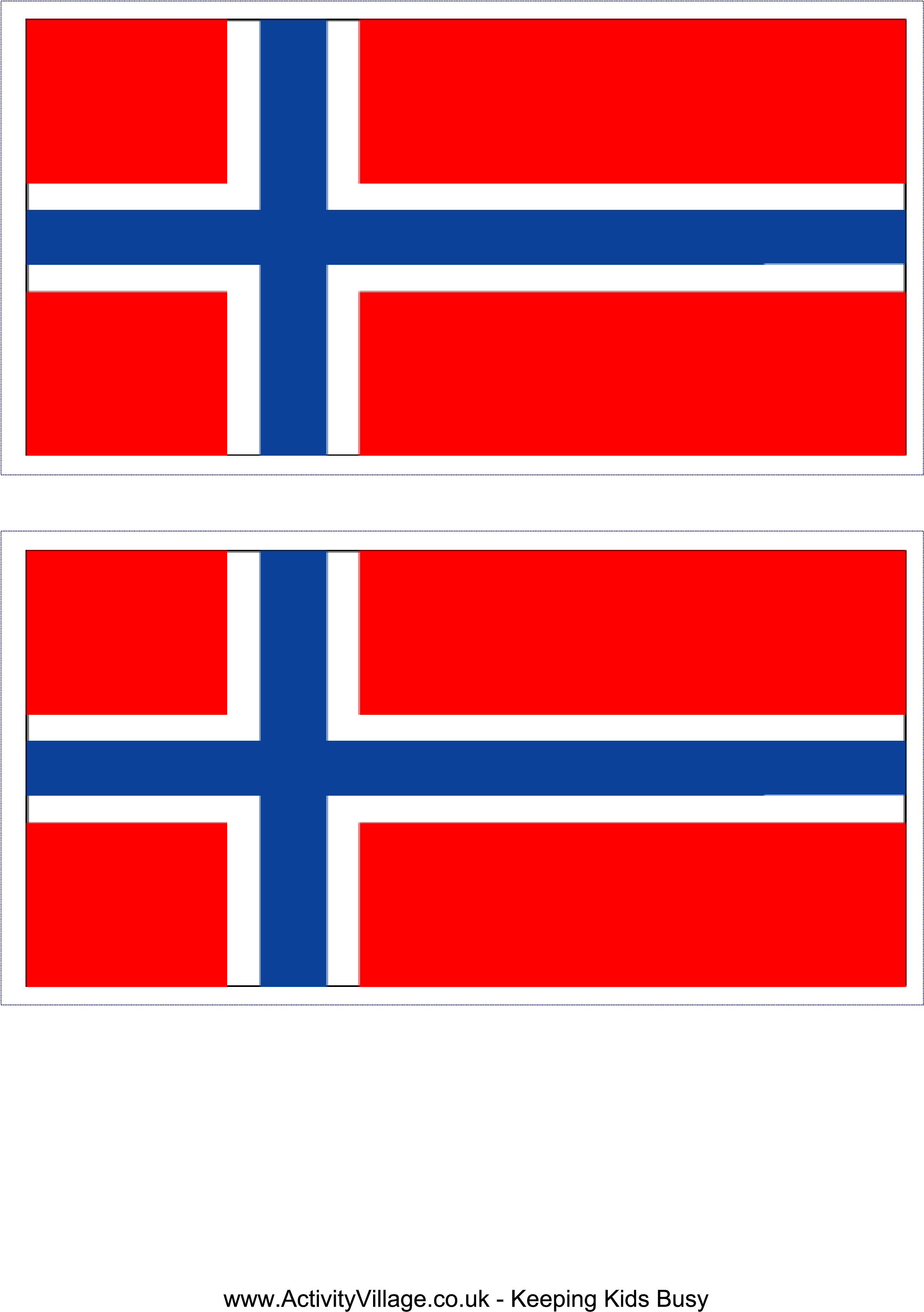 Norwegian Flag Comparison