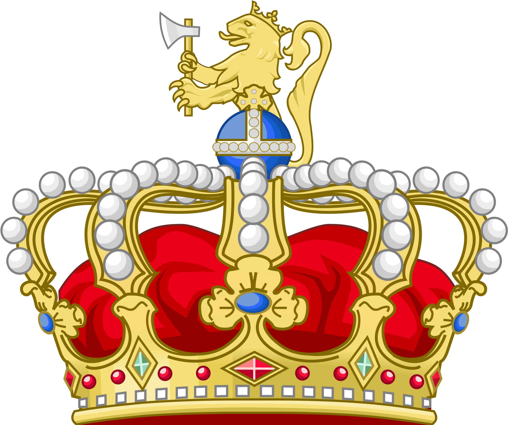 Norwegian Royal Crown Illustration