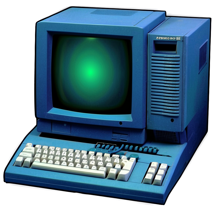 Nostalgic 90s Computer System Png Kxj97