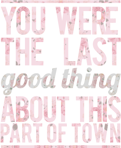 Nostalgic Town Quote