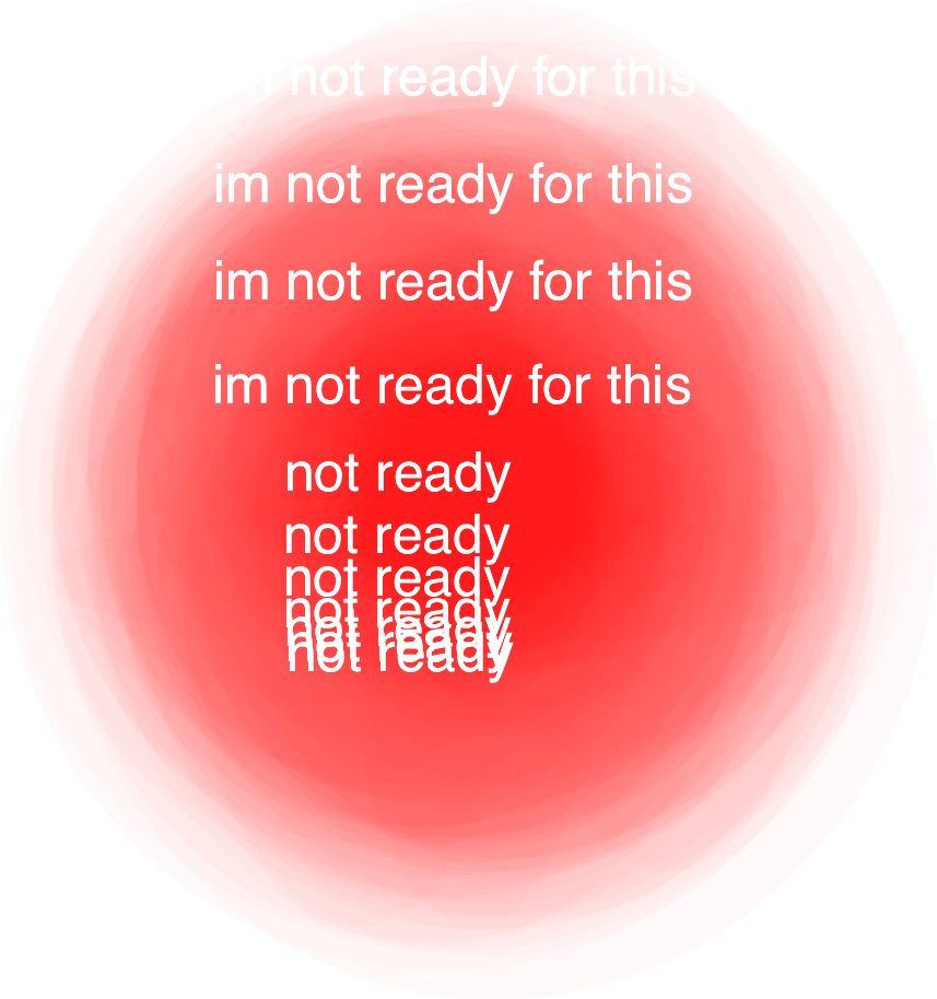 Not Ready Repetition_ Red Circle