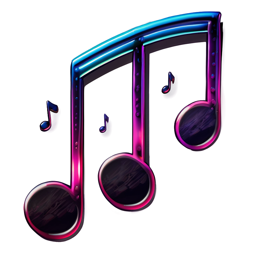 Notas Musicales Minimalist Png 06122024