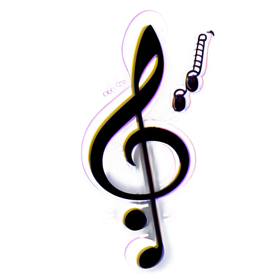 Notas Musicales Silhouette Png 30