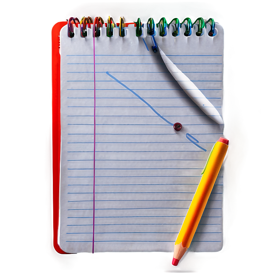 Notebook Paper With Clip Png Ape30