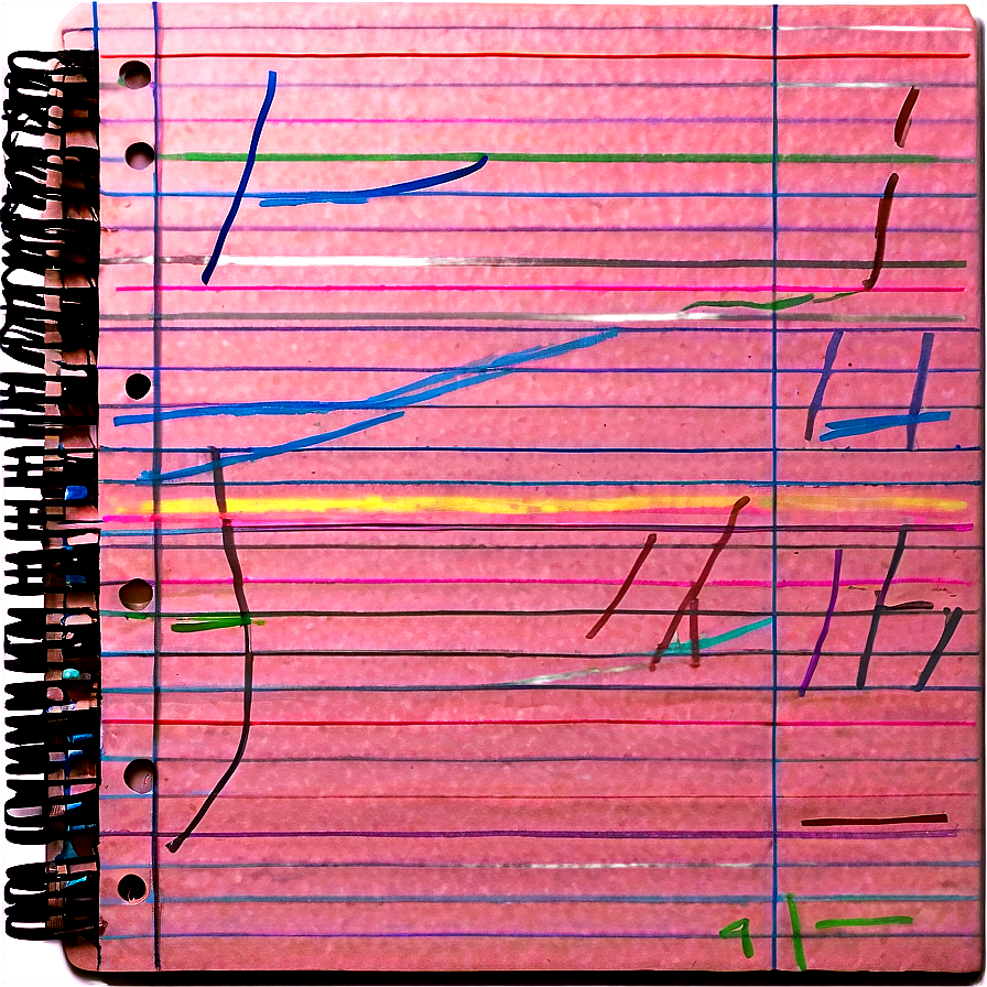 Notebook Paper With Lines And Margin Png Wyg52