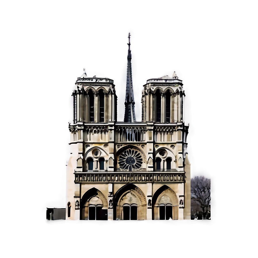 Notre Dame Restoration Work Png 06252024