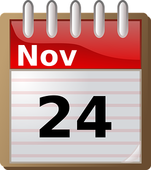 November24 Calendar Icon