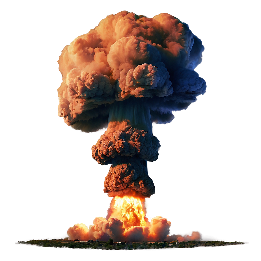 Nuclear Explosion Transparent Image Png Rtd45