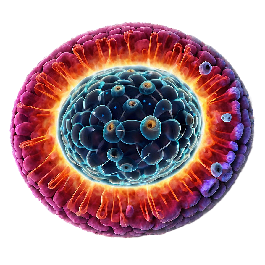 Nucleus In Animal Cell Png Bwr