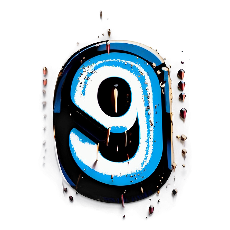 Number 9 Graphic Png Xkb