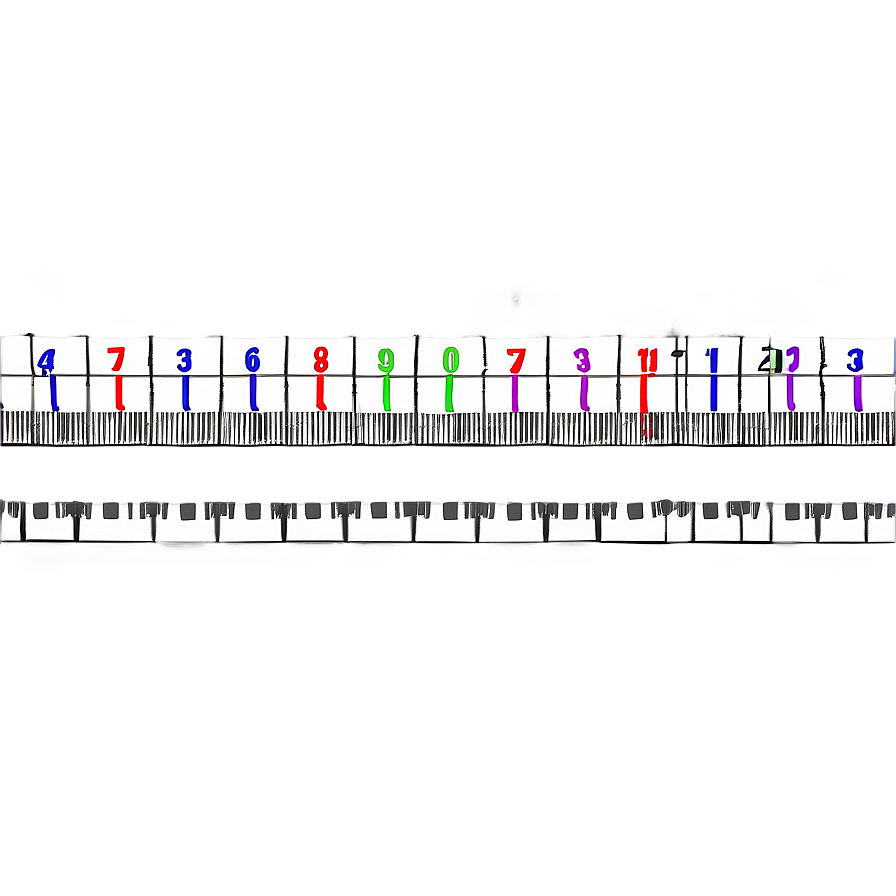 Number Line For Kindergarten Png 06132024