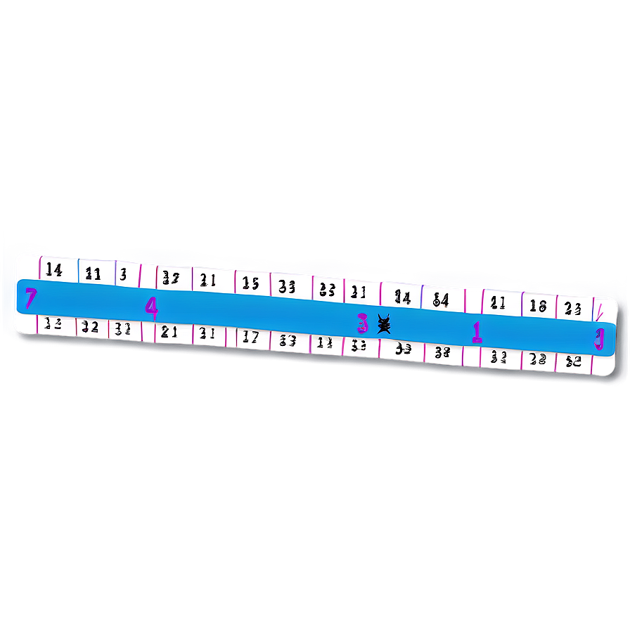 Number Line For Number Sequencing Png 79