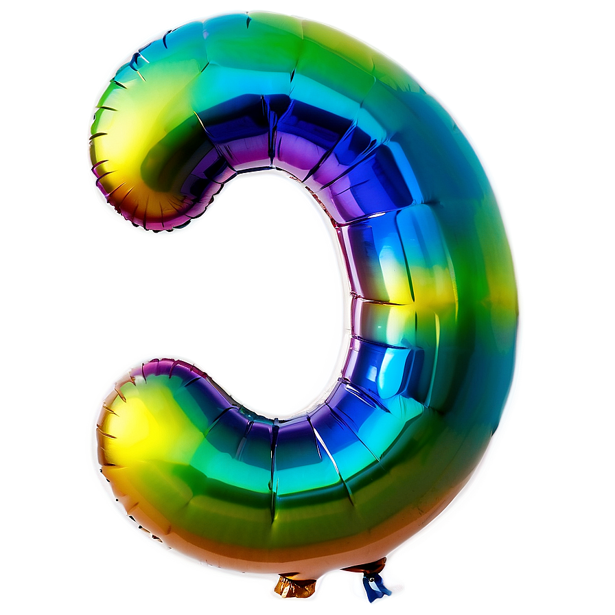 Number Shaped Balloon Png Ohb57