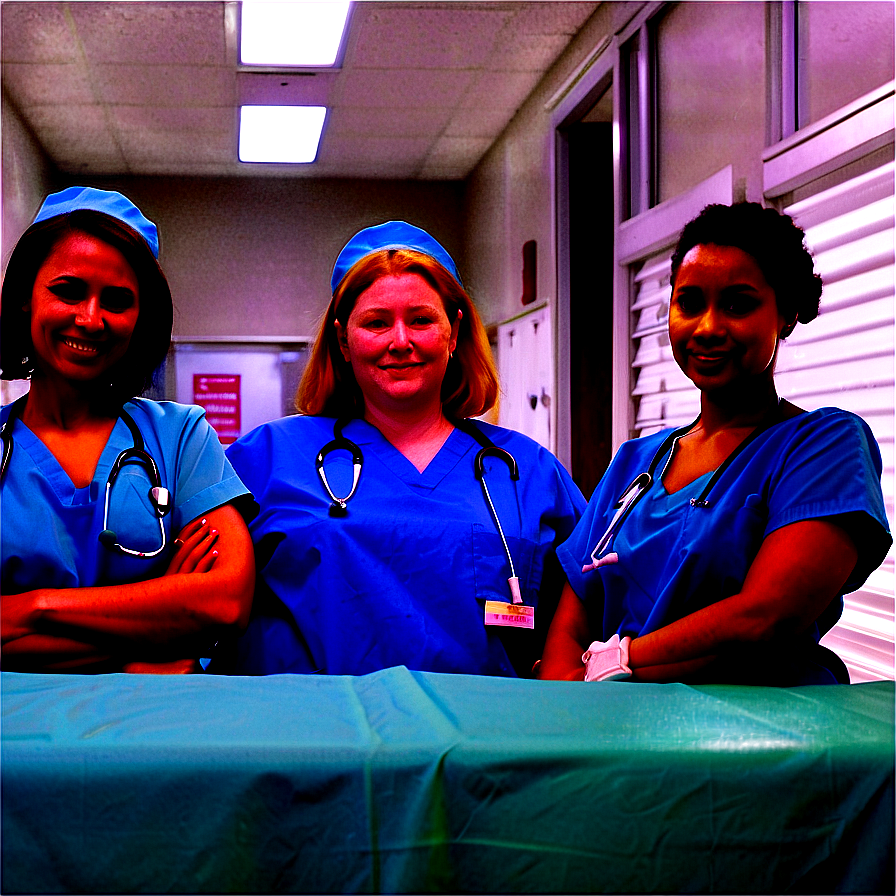 Nurse And Surgical Team Png 05242024