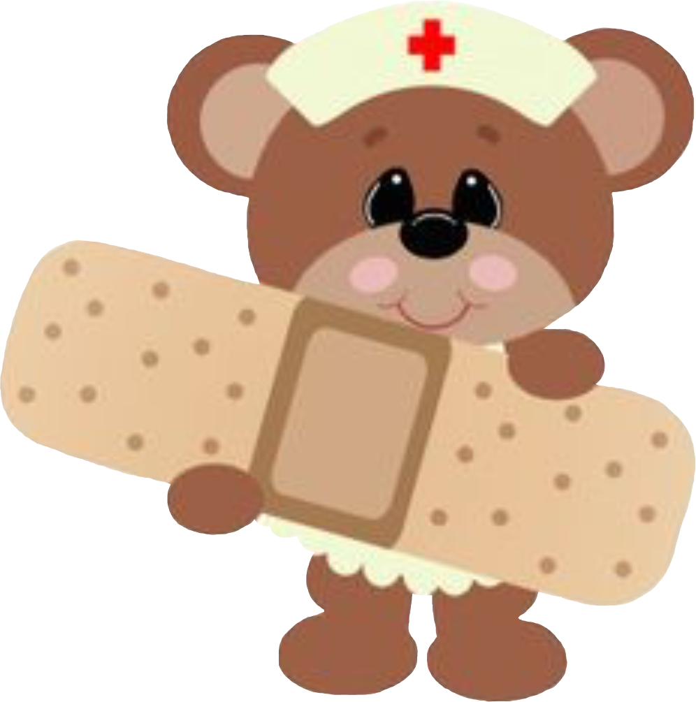 Nurse Bear With Bandage