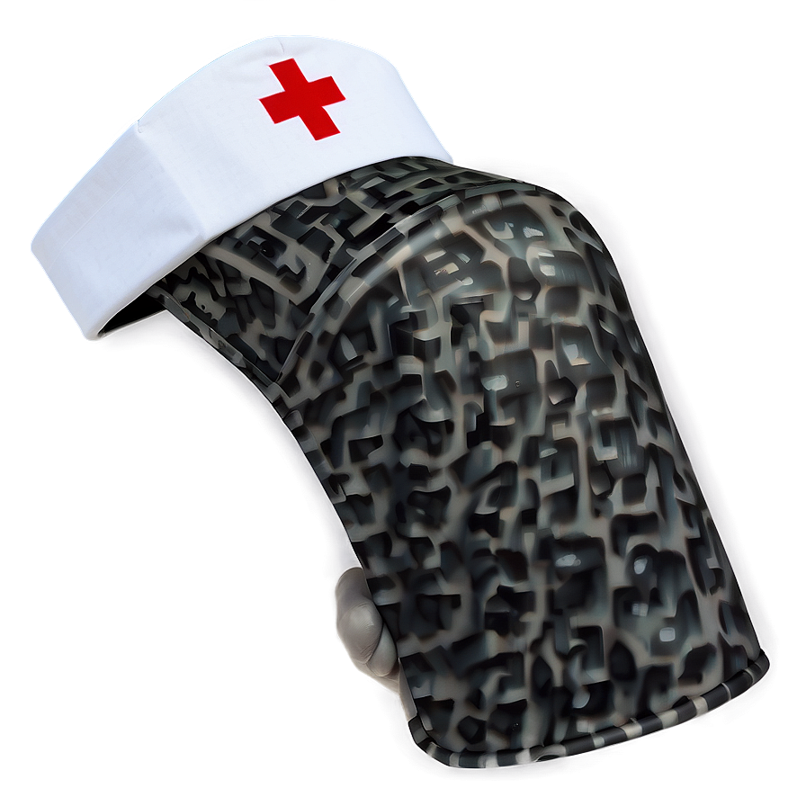 Nurse Hat With Button Png Tji62