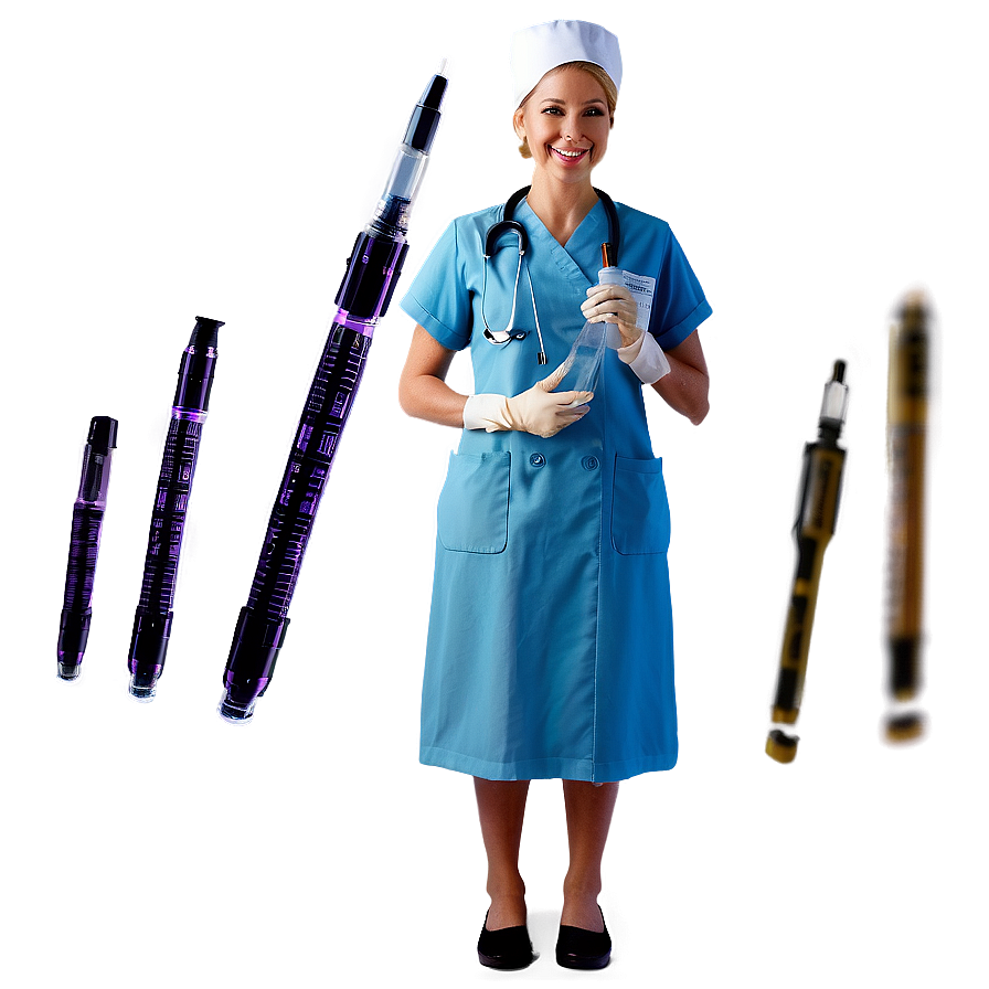 Nurse With Syringe Png 94