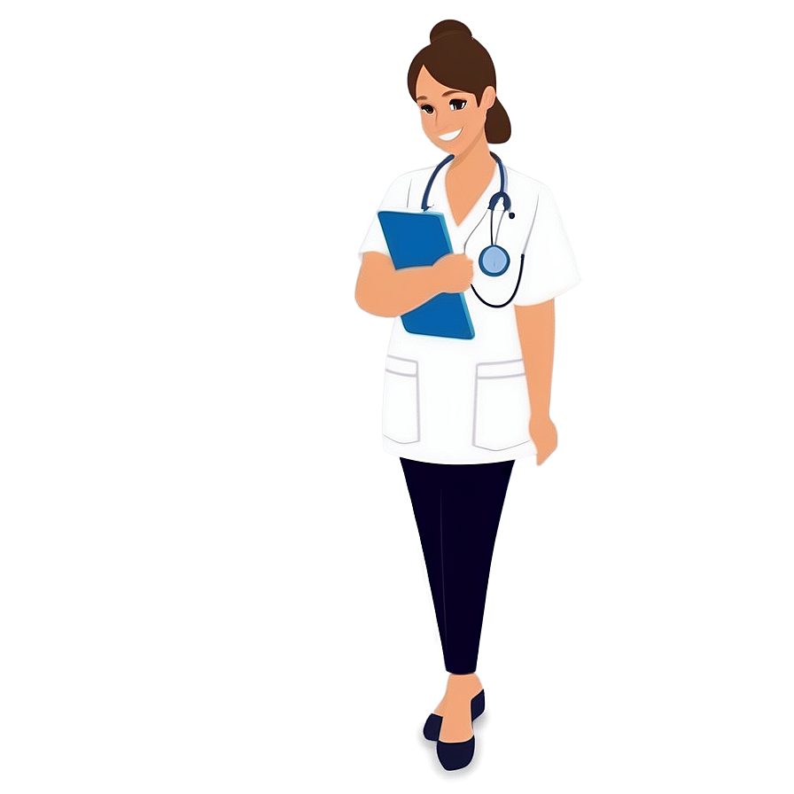 Nursing Student Cartoon Png Fgn86