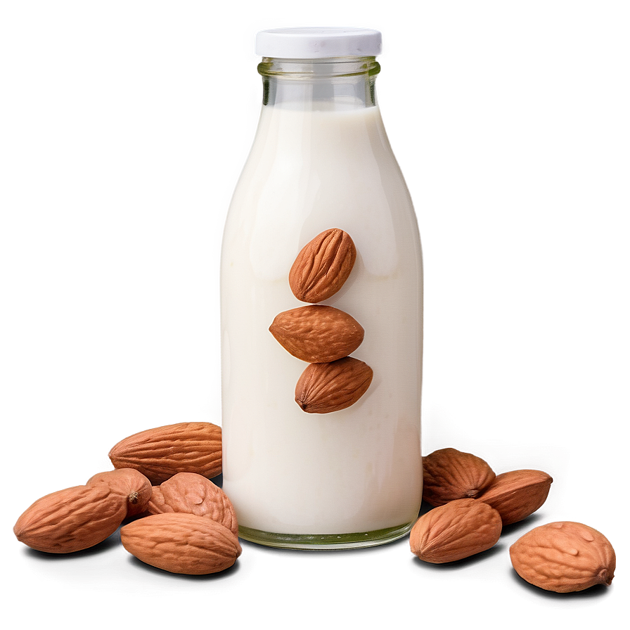 Nutritious Almond Milk Png Uah