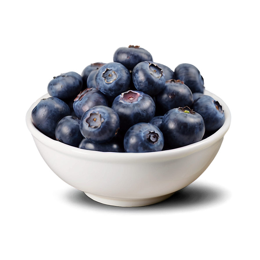 Nutritious Blueberry Serving Png 25