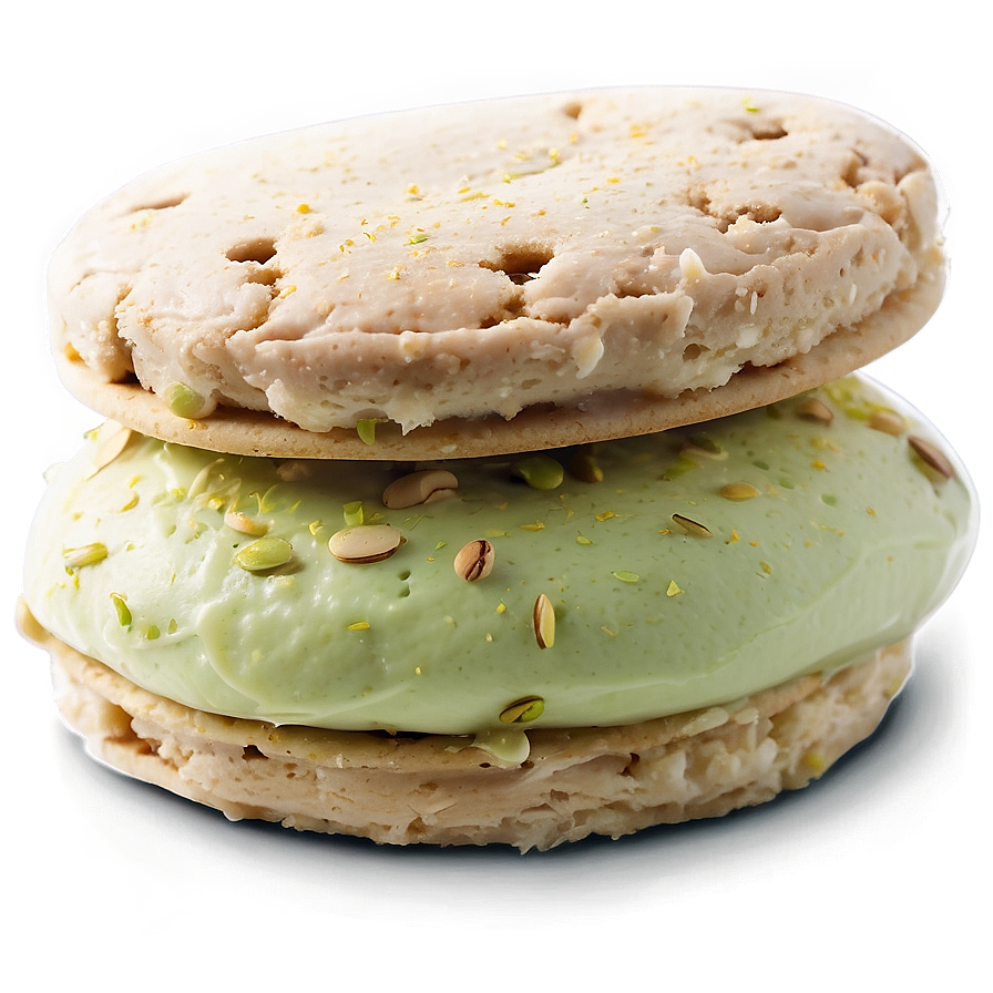 Nutty Pistachio Ice Cream Sandwich Png Tsy84