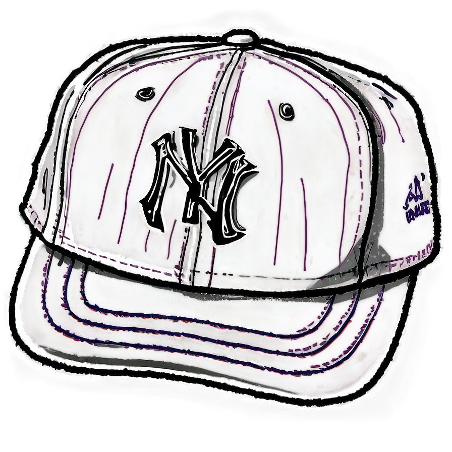 Ny Hat Sketch Png 06272024