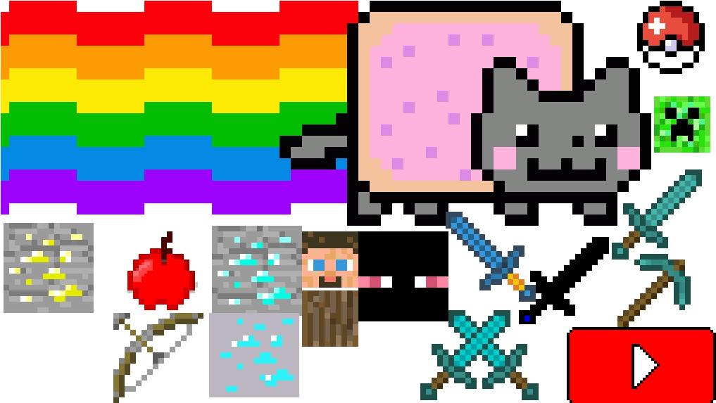 Nyan Catand Popular Video Game Items