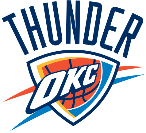 O K C Thunder Basketball Team Logo