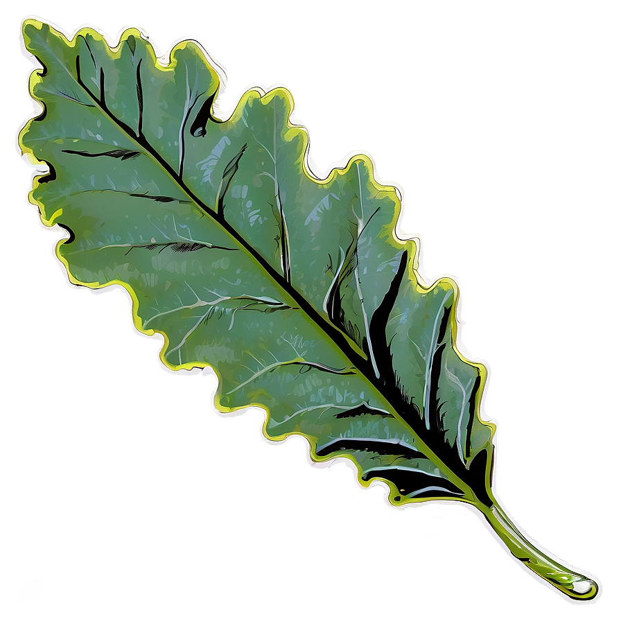 Oak Leaf In Landscape Png 82