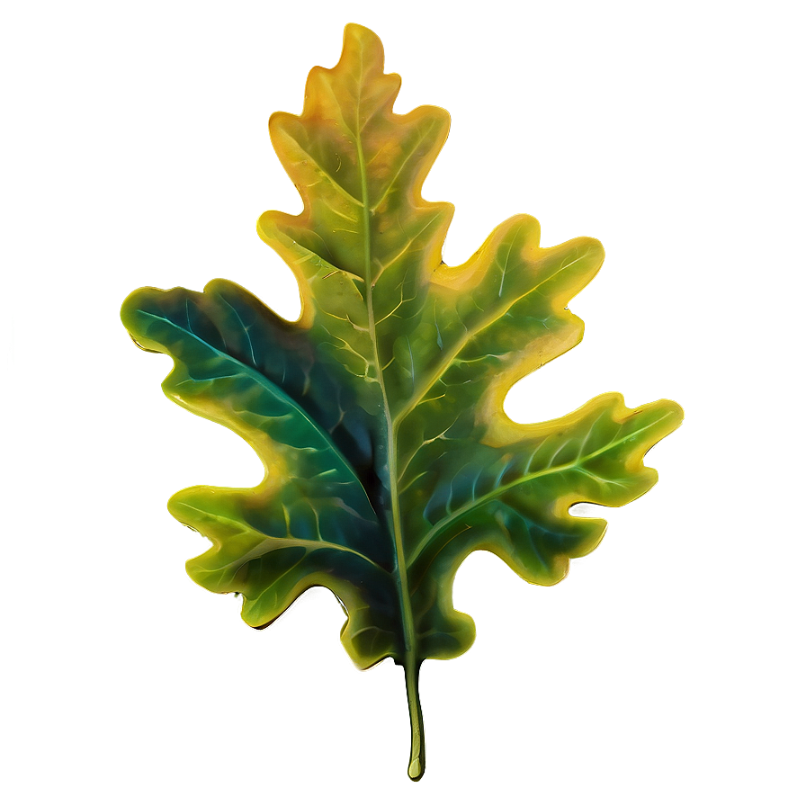 Oak Leaf In Landscape Png Fbg