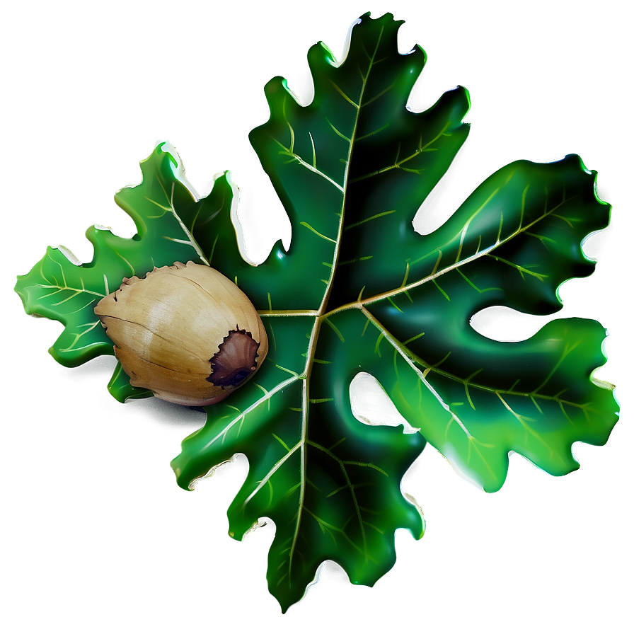 Oak Leaf With Acorn Png 70