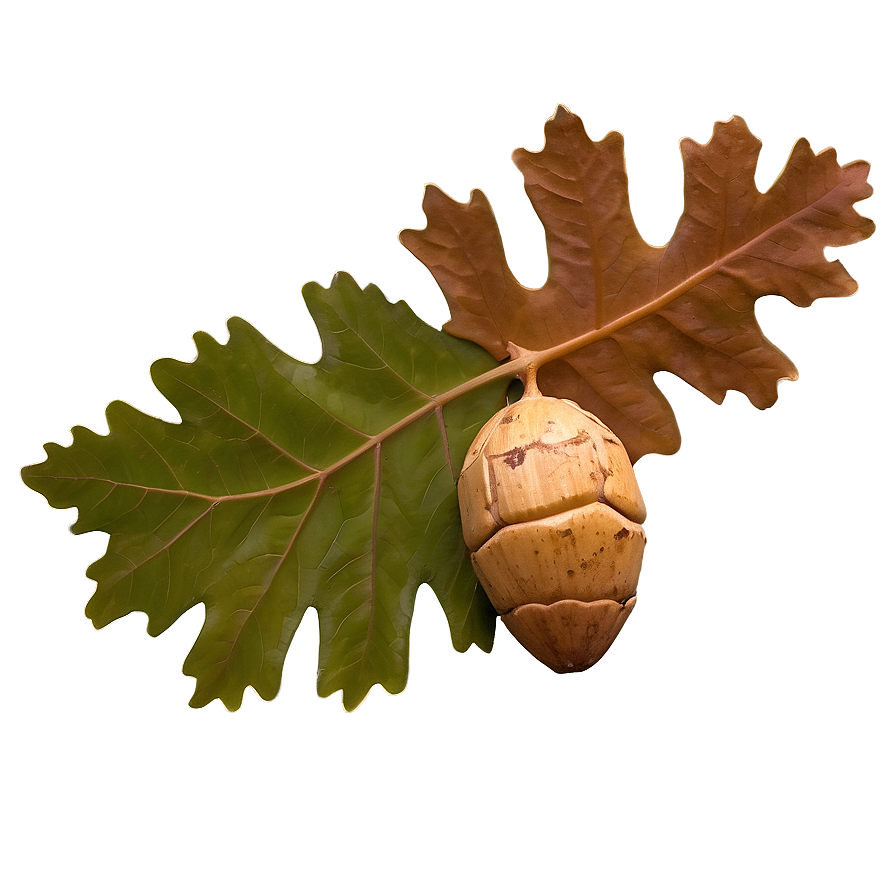 Oak Leaf With Acorn Png 85