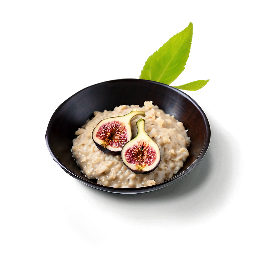 Oatmeal With Fig Png Hqu56