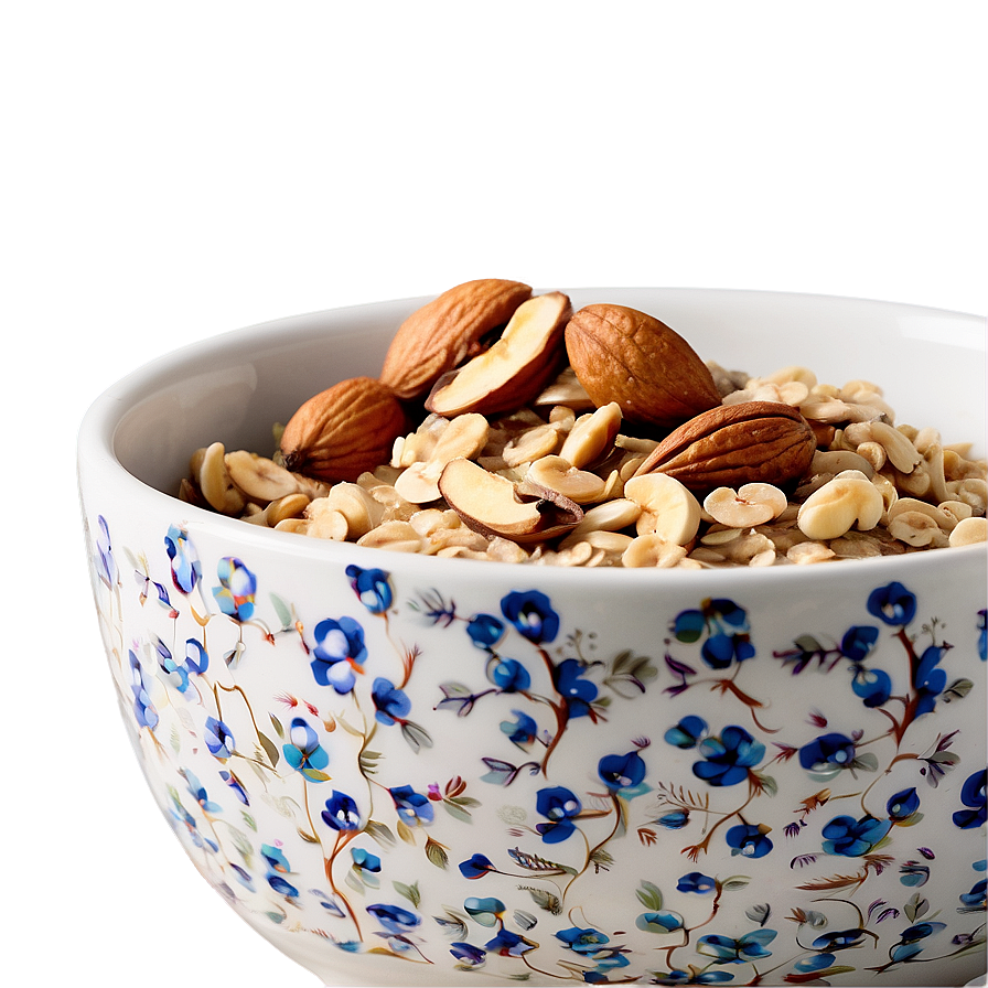 Oatmeal With Nuts Png 59