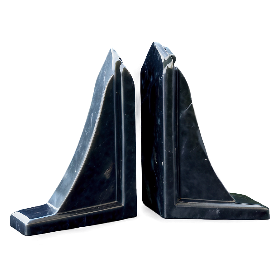 Obsidian Bookend Pair Png 06272024