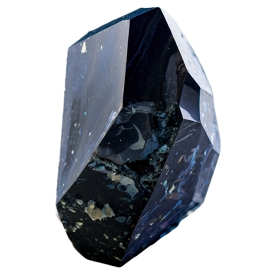 Obsidian Mineral Sample Png 39