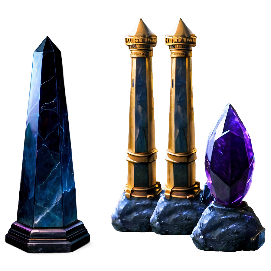 Obsidian Tower Obelisk Png 66