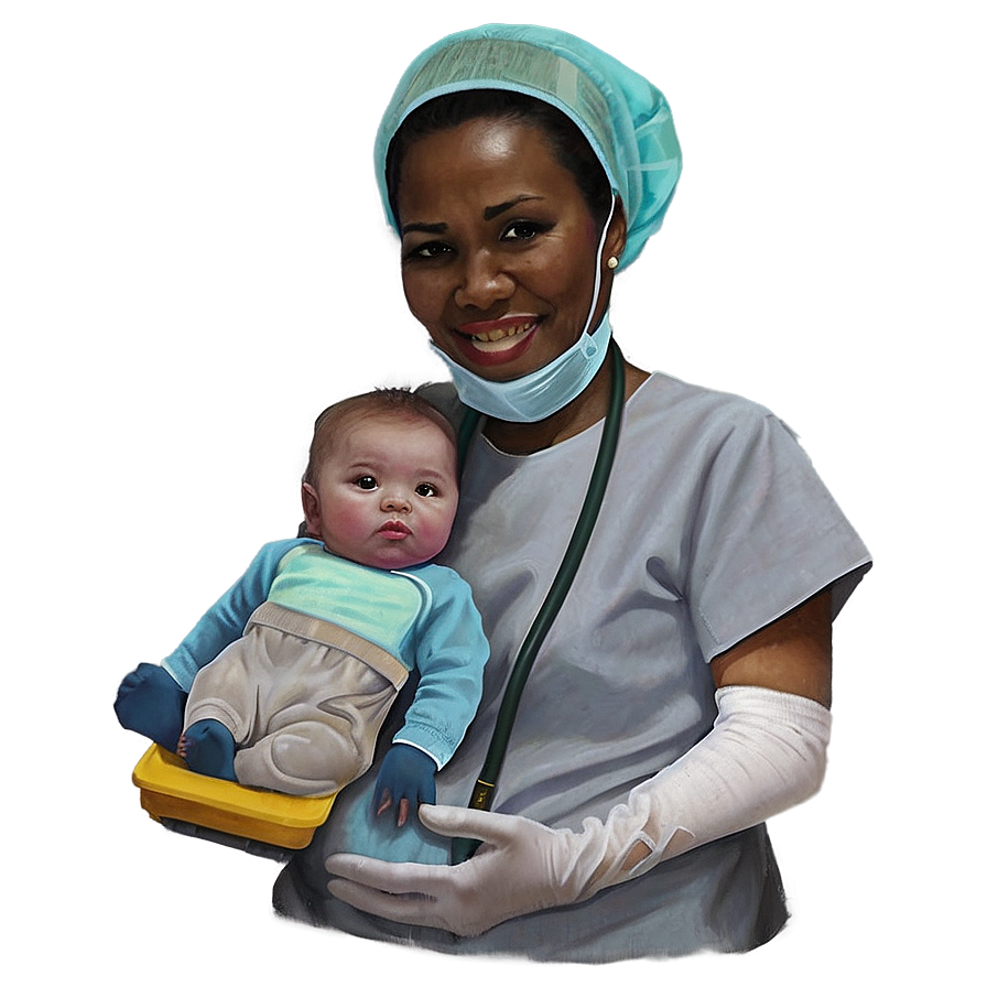 Obstetric Patient Care Nurse Png Miv