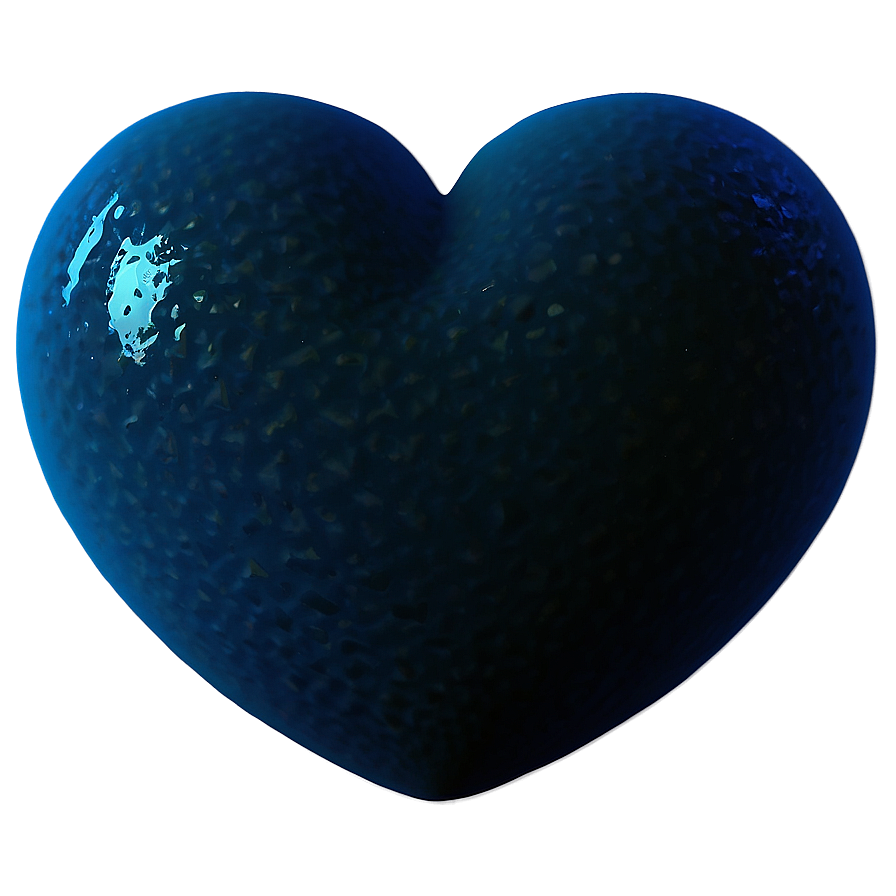 Ocean Blue Heart Emoji Png Mwl