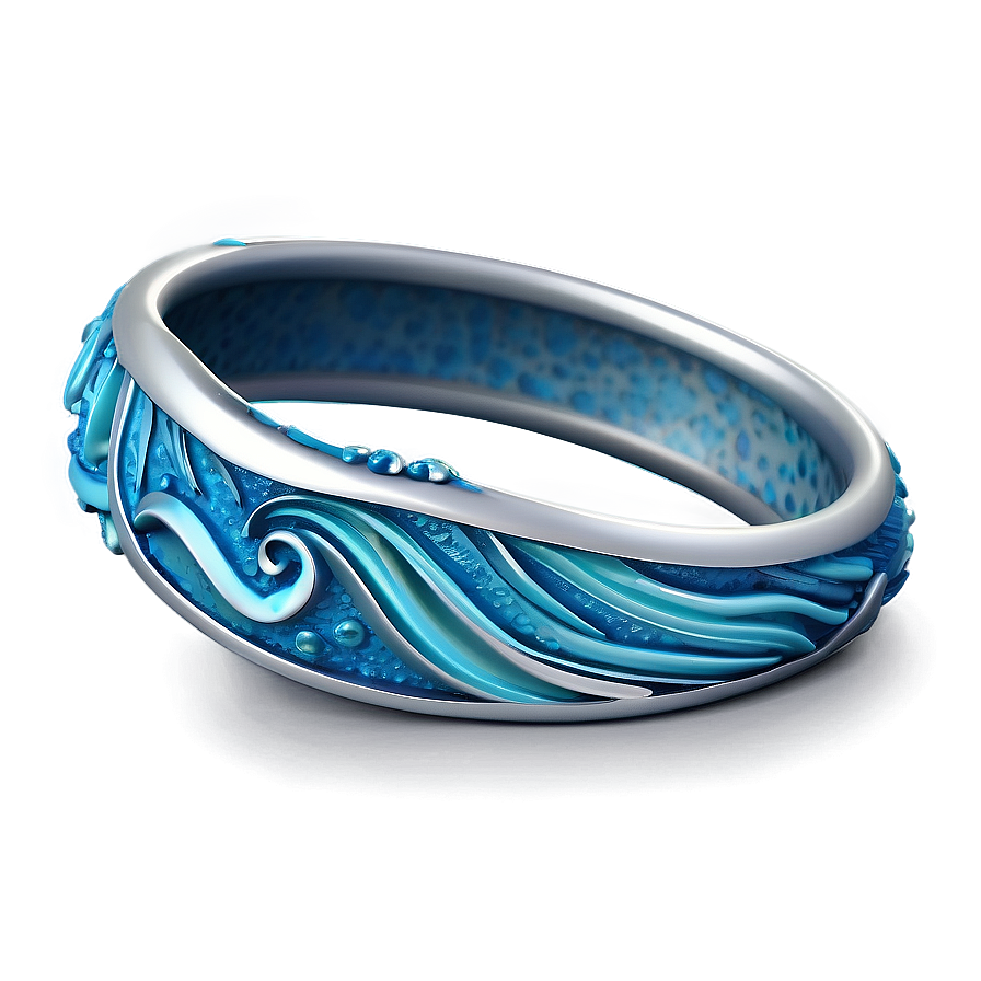 Ocean Inspired Wave Rings Png 79