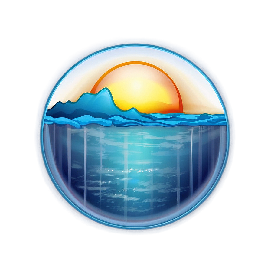 Ocean Sun Reflection Png 35