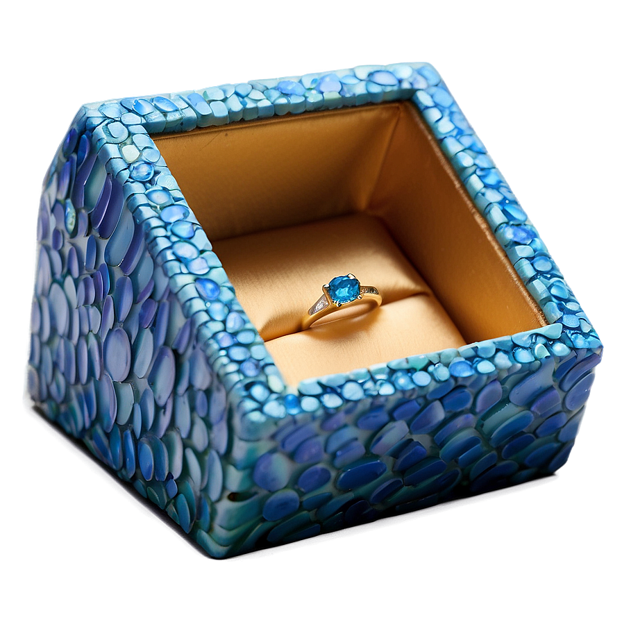 Ocean Themed Ring Box Png 70