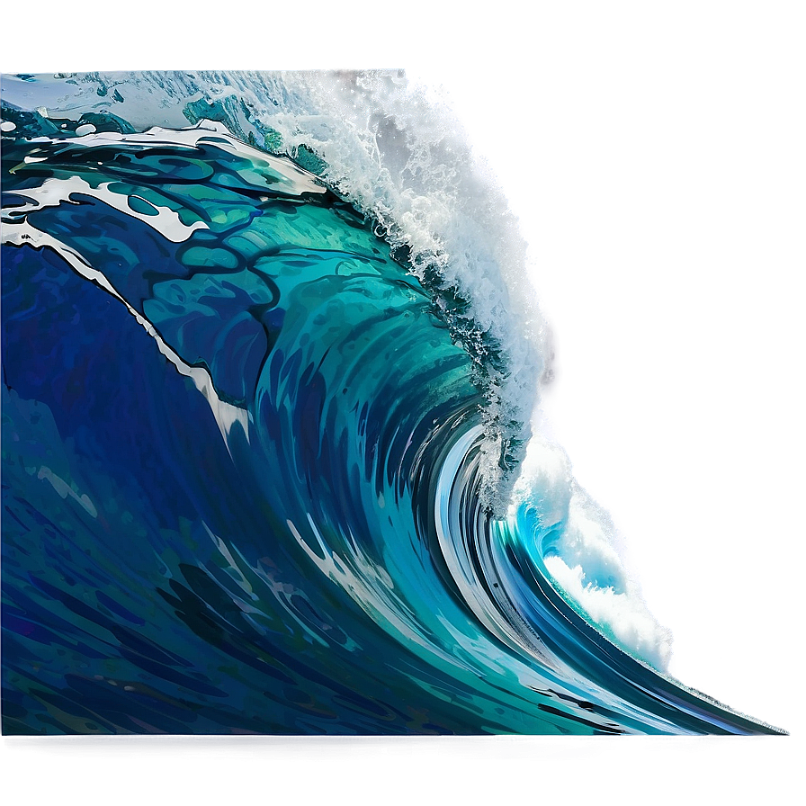 Ocean Wave Border Png Ooj