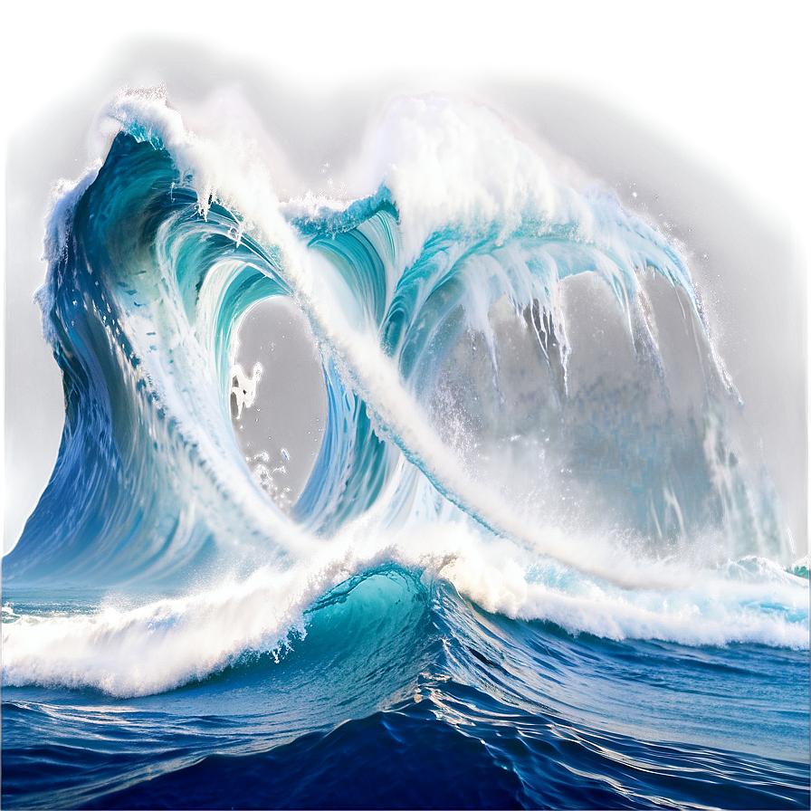 Ocean Wave Break Png 06132024