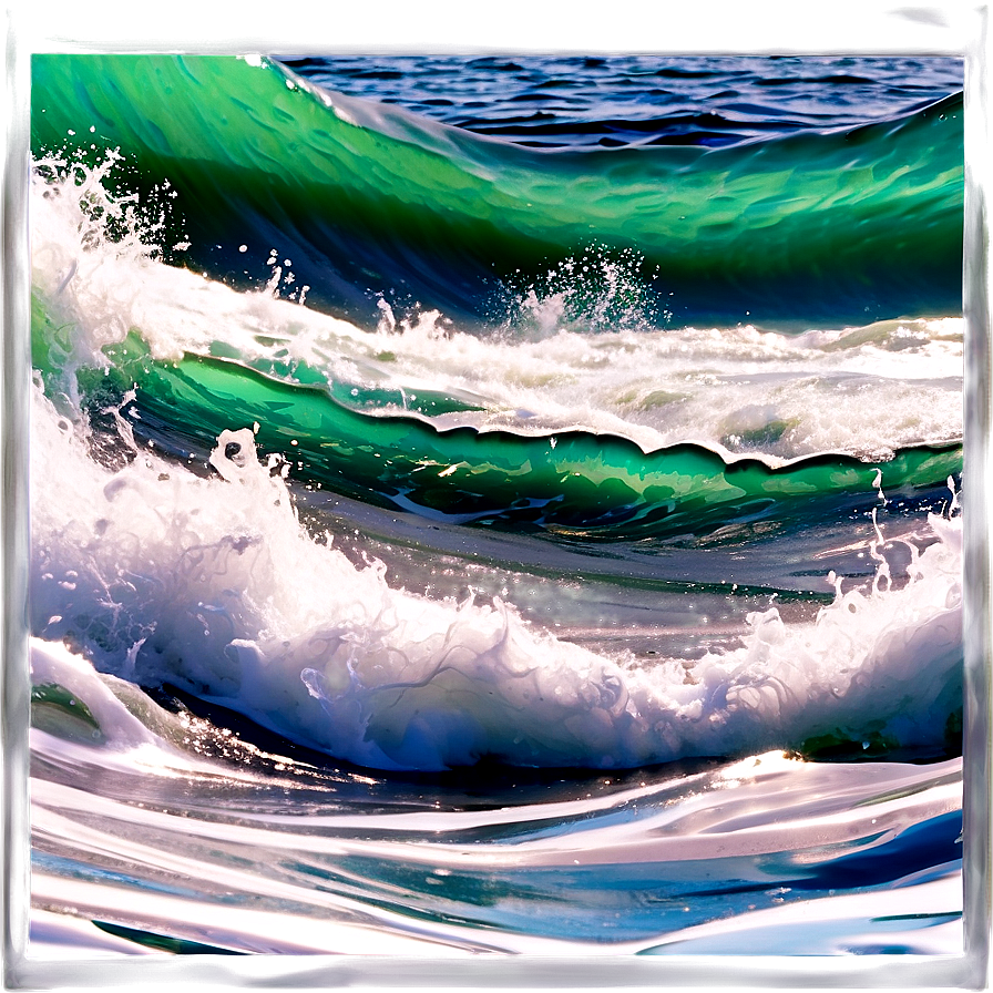 Ocean Wave Close-up Png Ndb30